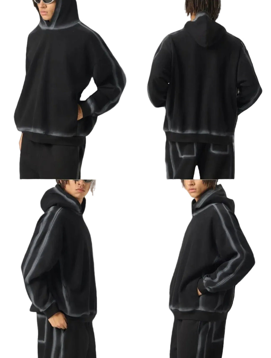 TRHIM Sunfaded Edge Fleece Hoodie